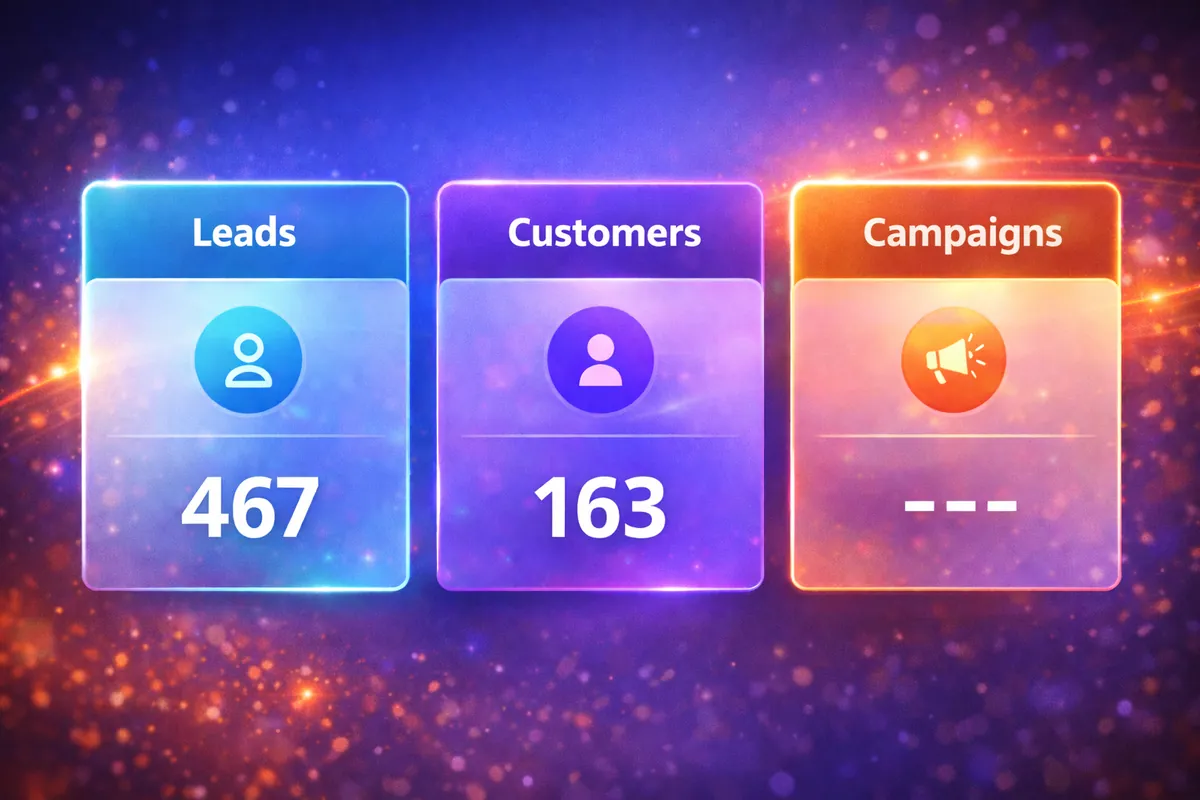 דשבורד Sello CRM - לידים, לקוחות וקמפיינים