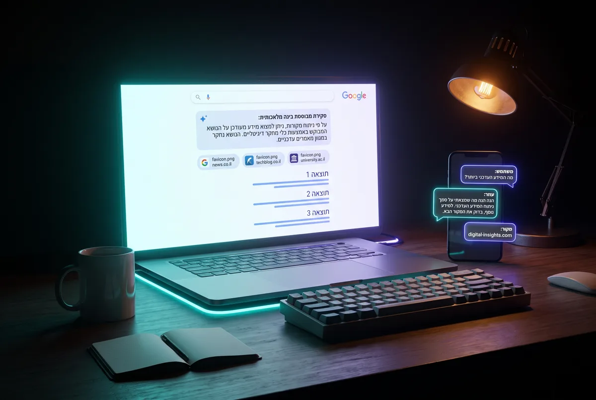 SEO בעידן ה-AI - איך כותבים תוכן שגם גוגל וגם ChatGPT מצטטים