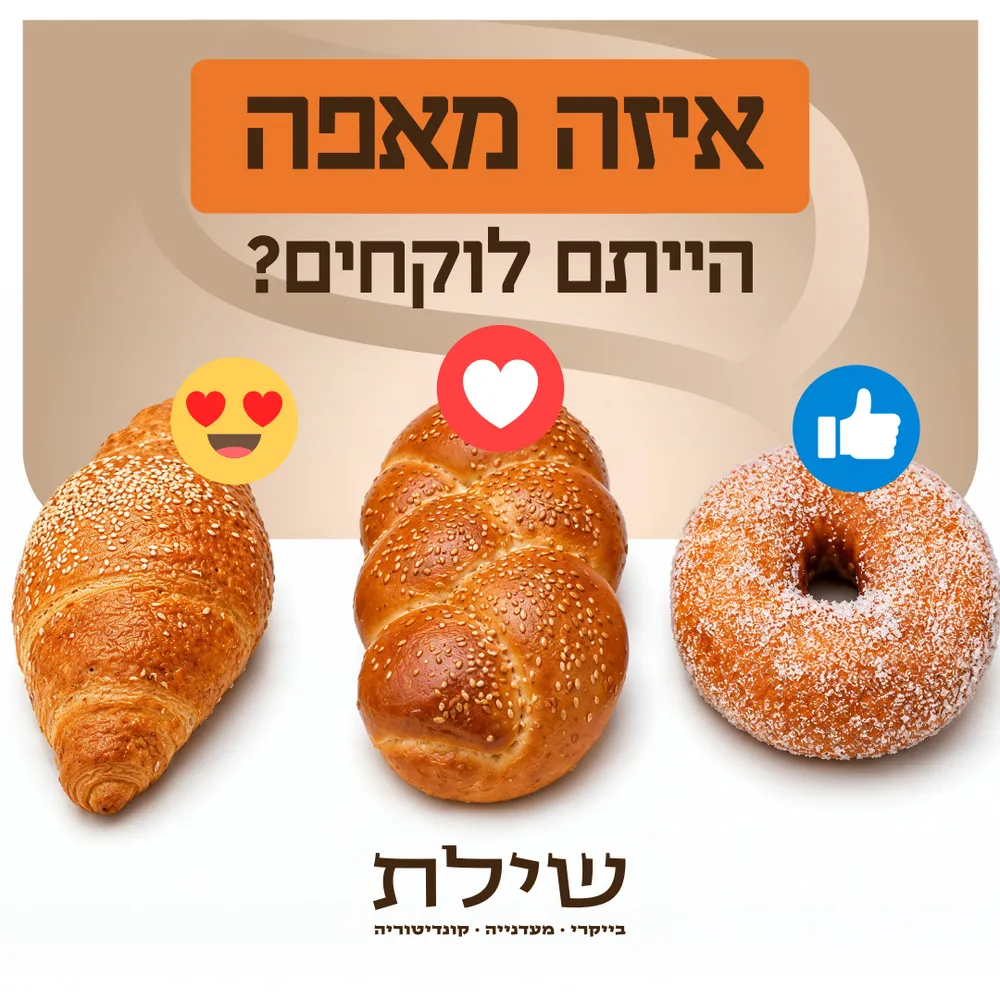 עיצוב קריאייטיב - מאפיית שילת